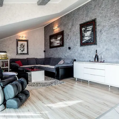 Luxury Alduk Close To Znjan With The Sea View Daire *