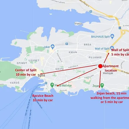 Luxury Alduk Close To Znjan With The Sea View *